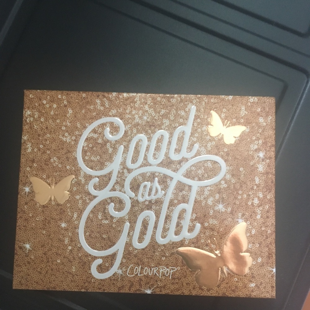 Colourpop Good As Gold Eyeshadow Palette